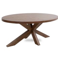 Scandinavian Oval Oak Dining Table 200cm Brand New