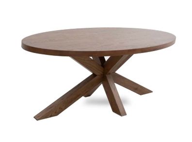 Scandinavian Oval Oak Dining Table 200cm Brand New