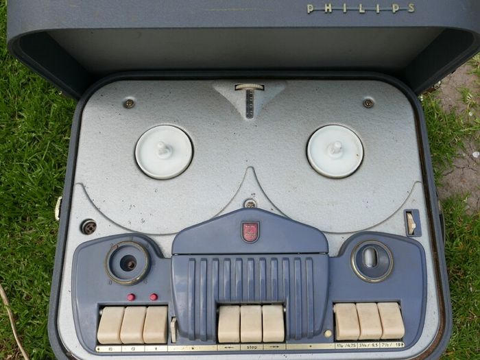 Vintage Philips Fidelity Reel-to-Reel Argyll Minor 4 Tape Player Recorder