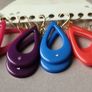 Colourful Vintage Earrings X 6 Image 5