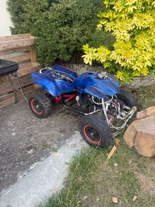 50cc 2 stroke quad unfinished project