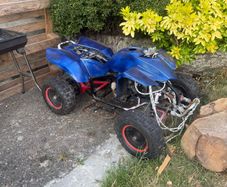 50cc 2 stroke quad unfinished project