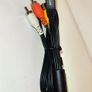 Cannon USB Mini B Cable to 3 RCA Male Jack Splitter Audio Video AV Composite Adapter Cable Image 2