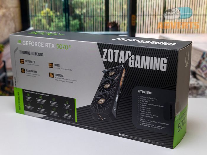 Zotac NVidia GeForce RTX 5070Ti Solid OC (New)