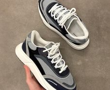 Arne technical mens trainers blue white brand new