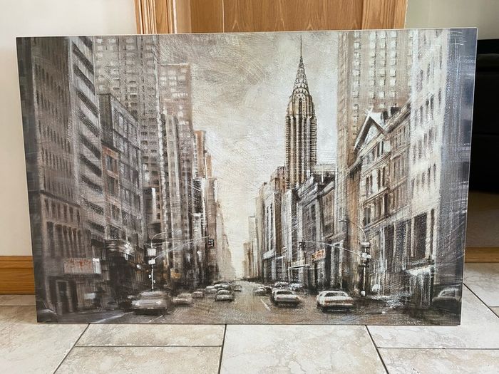 Canvas Print of Chrysler Building New York