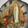 Lourdes Wall Clock Image 3