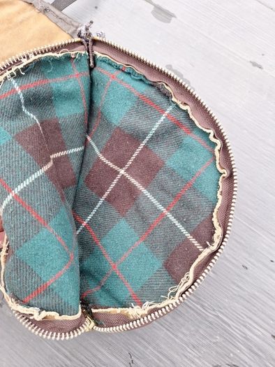 Barbour Leather Canvas Gun slip