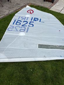Optimist dinghy sail