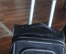 suit case travel log
