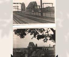 Original 1945 Photograph Sydney Harbour Bridge AUSTRALIA