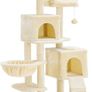 Cat Tree, 147 cm cat tower, Multi-Leve cat condo MULTIPLE COLOURS (FREE POSTAGE) Image 3