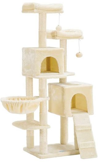 Cat Tree, 147 cm cat tower, Multi-Leve cat condo MULTIPLE COLOURS (FREE POSTAGE)