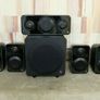Onkyo 616 A/V Receiver & Monitor Audio Vector Speaker and Stand Package Image 2