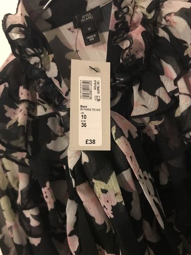 Beautiful new river island blouse rrp 38 pounds
