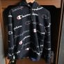 Navy Champion Hoodie Image 3