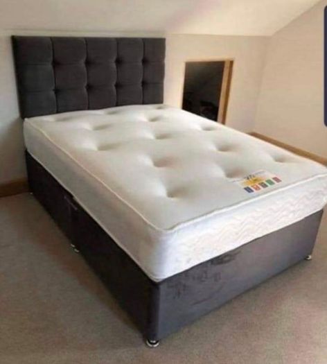 King size Divan Bed with Mattress included