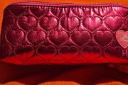 Too Faced Hot Pink Fushia Make up Bag
