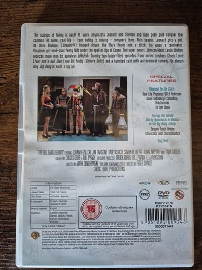 The Big Bang Theory Season 1-4 DVD
