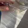 Vintage Conical Cut Crystal Decanter Image 4