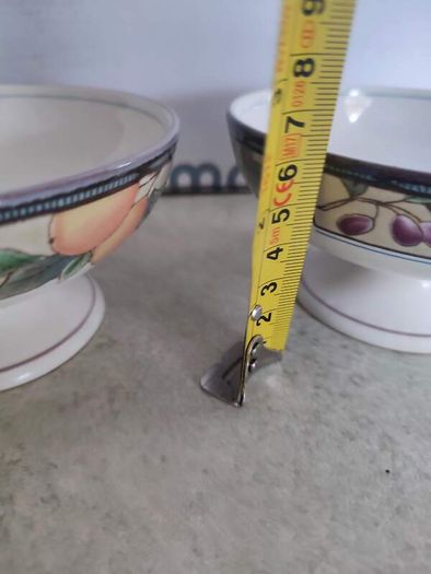 SET OF 2 Mikasa Snack Bowl, Dip Or Sherbet Garden Harvest