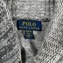 Polo Ralph Lauren - Sz M 8-9 yrs Boys - Gray Marled Button Front Cardigan Image 5