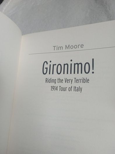 1914 Giro - the Tour of Italy - Tim Moore Relives it