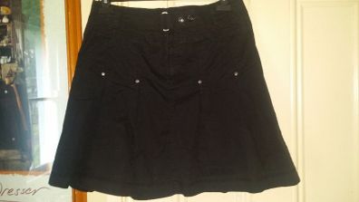 Camaieu black  flared skirt size UK16 EU44 Postage included