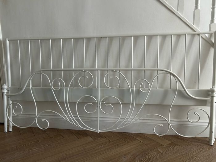 Ikea LEIRVIK Bed Frame 160 x 200 cm White