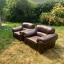 leather arm chairs Image 4