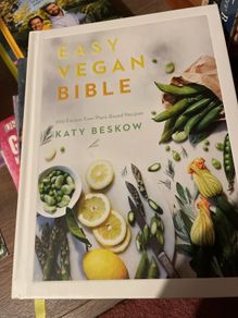 Easy Vegan Bible Katy Beskow cookbook