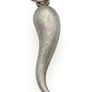 925 Vintage Sterling Silver Cornicello Pendant Image 3