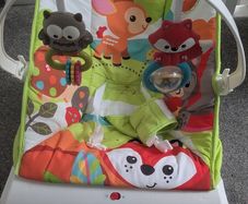 Baby Highchair, Cot and Bouncer