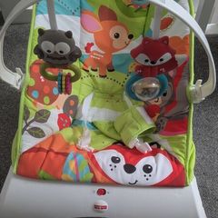 Baby Highchair, Cot and Bouncer