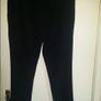 BNWT Genuine Janina black trousers with leather details size UK16 EUR44 Postage included Image 3