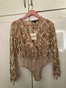 Girl in mind bodysuit