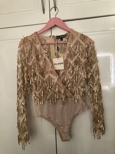 Girl in mind bodysuit