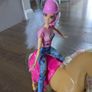 Barbie doll & 2 horses Image 6