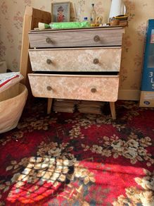 Vintage bedroom dresser from the 1950's 60's