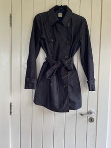 Gap denim trench coat