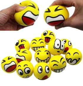 Funny Face Squeeze Stress Balls, Finger Exercise/stress Relief Toys, 12pcs Multiple Colours Available, See Photos (free Postage)