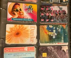 Various 90's call cards from Germany, Netherlands, Israel, Belgium, Malta, Caribbean , Greece, Italy