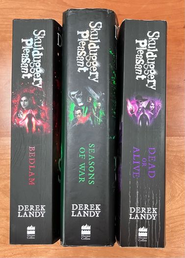 Skulduggery Pleasant Books, 12,13&14 by Derek Landy