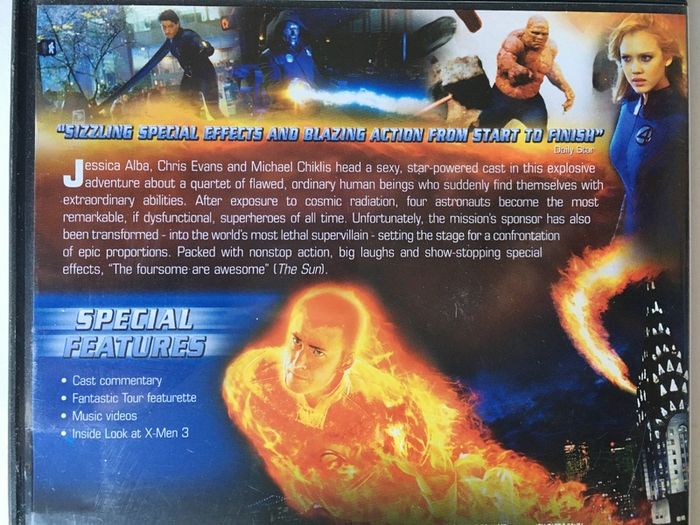 Fantastic Four [2004] & Fantastic Four: Rise Of The Silver Surfer [2007] [2xMovie DVD]