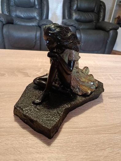 Irish bronze Genesis figurine