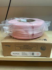 Bambu Lab PLA Pure 3D Printer Filament Refill - Milky Pink