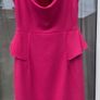 Hunters & Gatherers pink cowl neck peplum dress Image 3