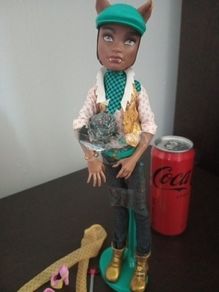 clawd wolf forbitten love doll monster high