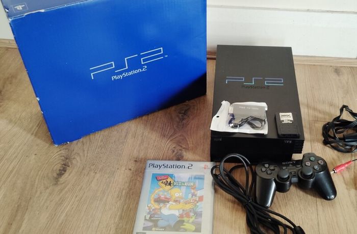 Playstation 2 boxed original controller hd adapter Game