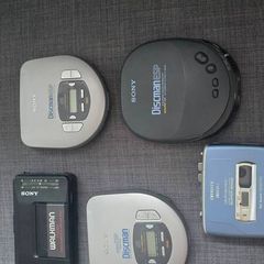 vintage CD /casette players